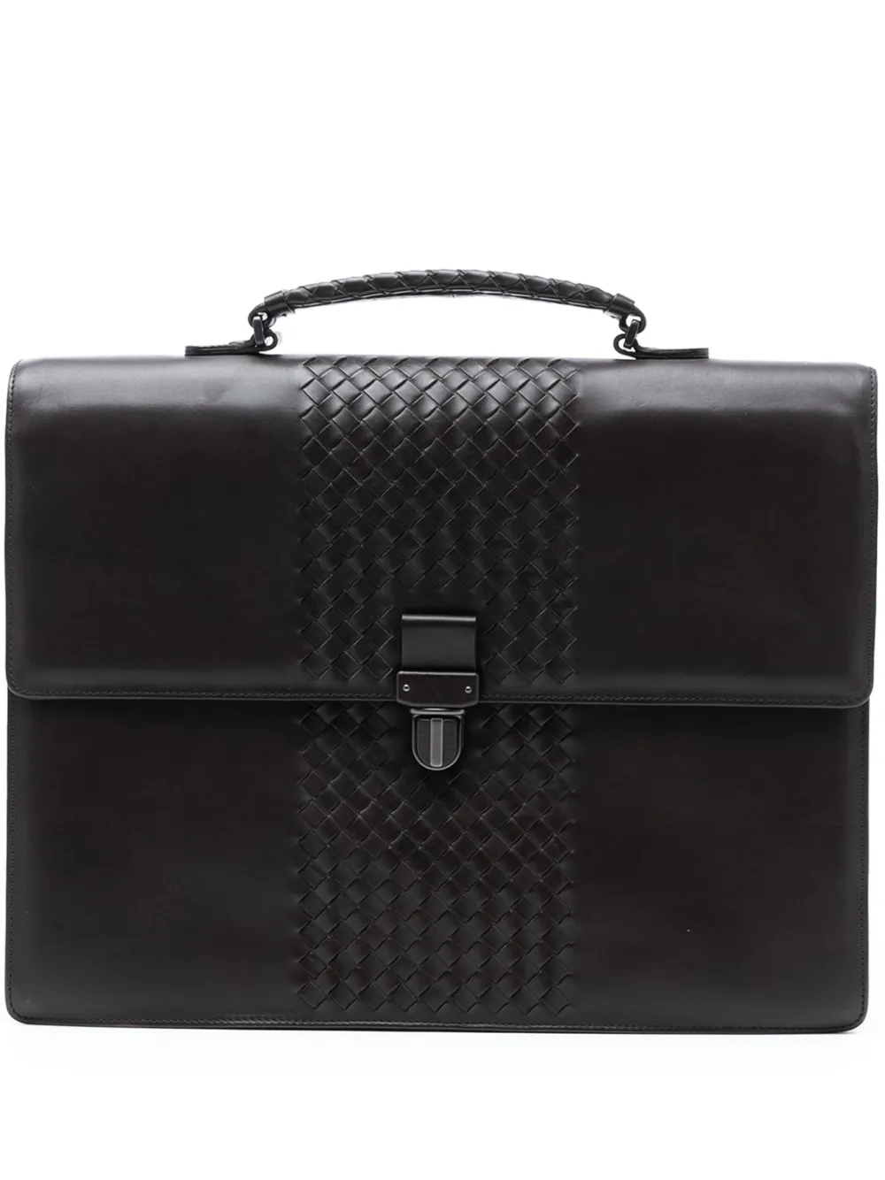 Bottega Veneta Pre-Owned 2006 Nappa Intrecciato Briefcase business bag - Marrone