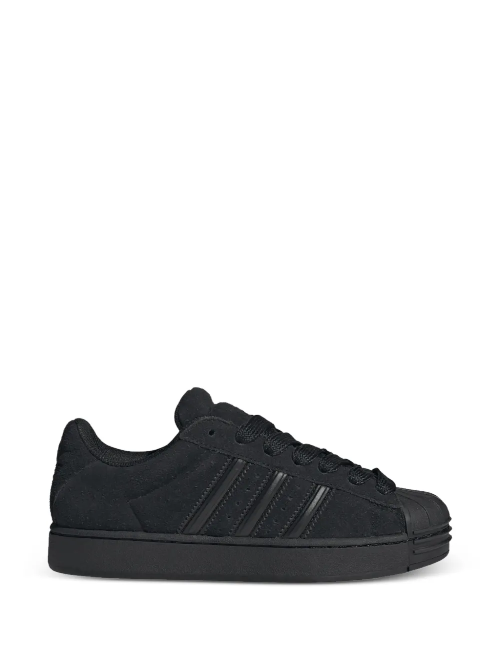 adidas Superstar striped sneakers - Schwarz