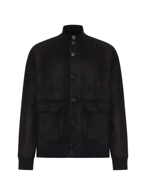 Salvatore Santoro button suede jacket