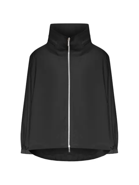 Moorer zip high-neck jacket