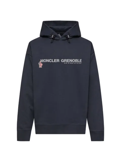 Moncler Grenoble logo-print hoodie