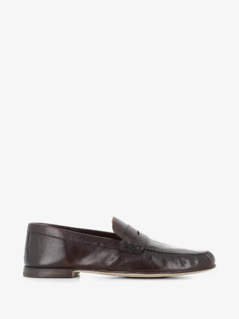 Alberto Fasciani mocasines penny de piel