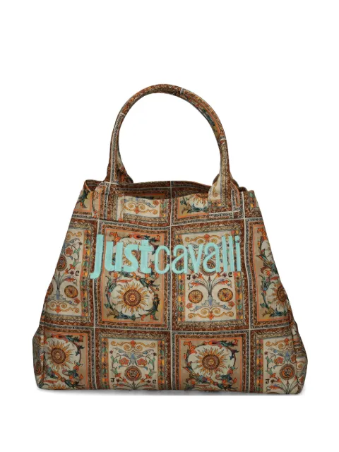 Just Cavalli floral-print tote bag