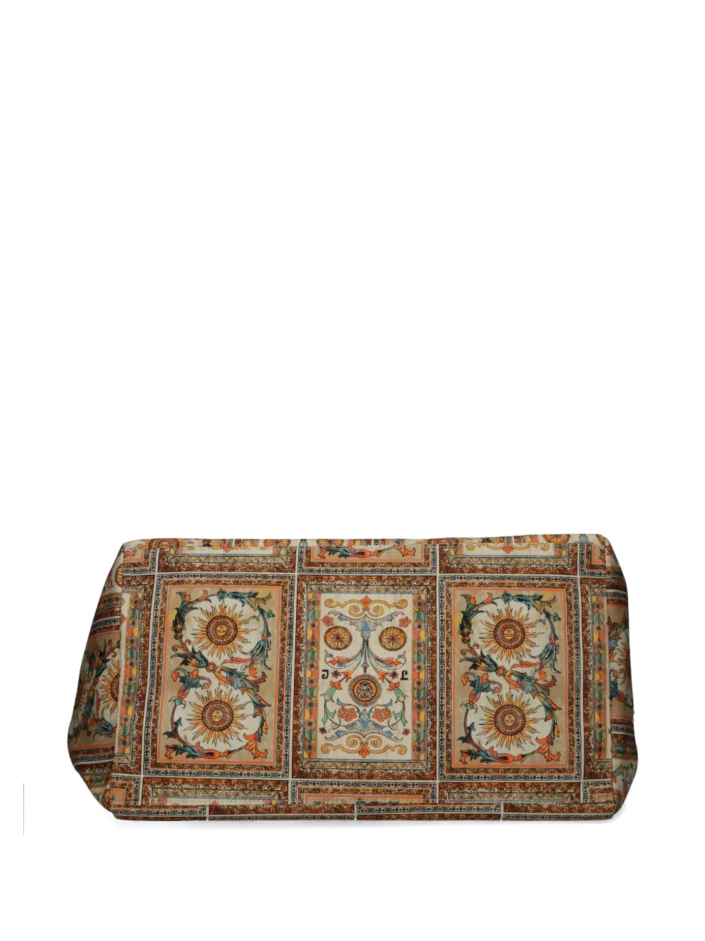 Just Cavalli Shopper met bloemenprint Bruin