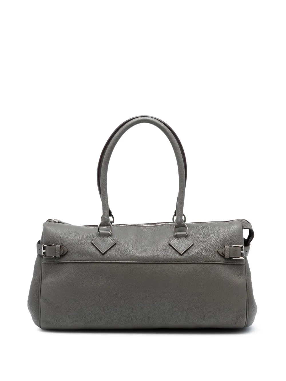 Hermès Pre-Owned Borsa a mano Atlas 42 in pelle Clemence 2012 - Grigio