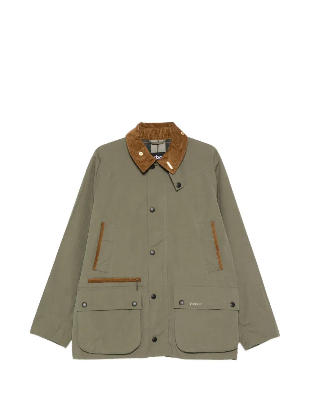 Barbour Icons corduroy-collar jacket - Verde