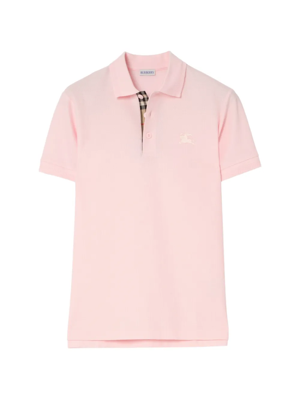 Burberry cotton polo shirt - Rosa
