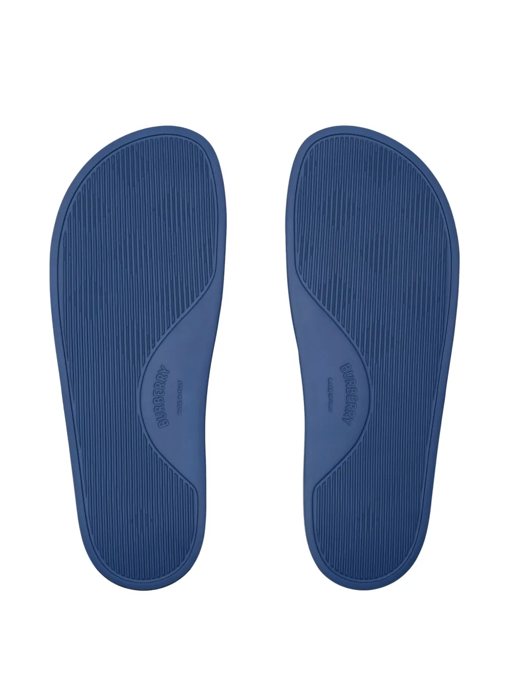Burberry logo slides Blauw