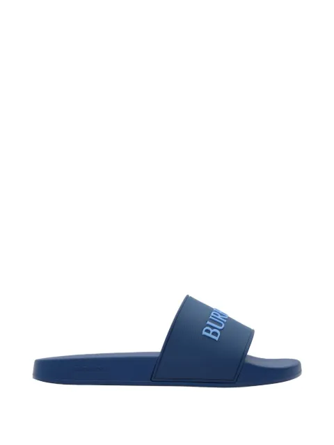 Burberry logo slides