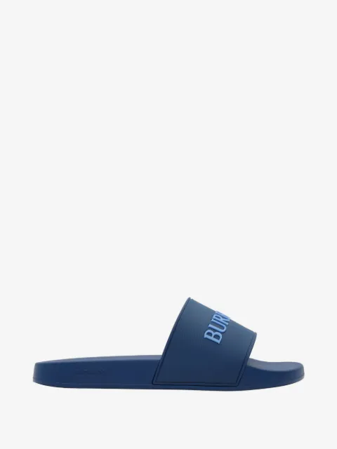 Burberry logo slides