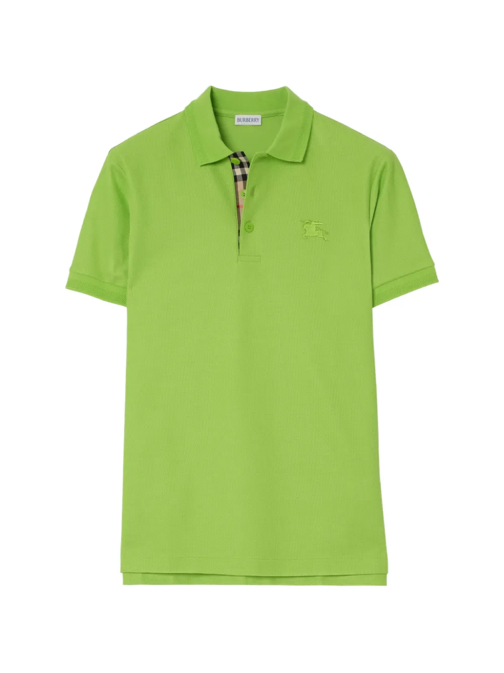Burberry cotton polo shirt - Verde