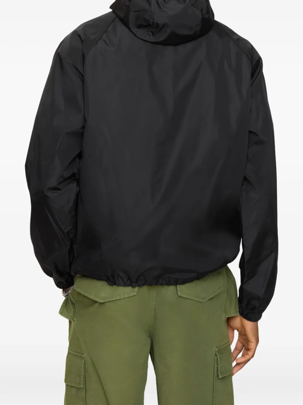 Burberry Jack met capuchon Zwart