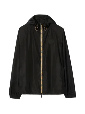 Burberry EKD-print Windbreaker Jacket | Black | FARFETCH