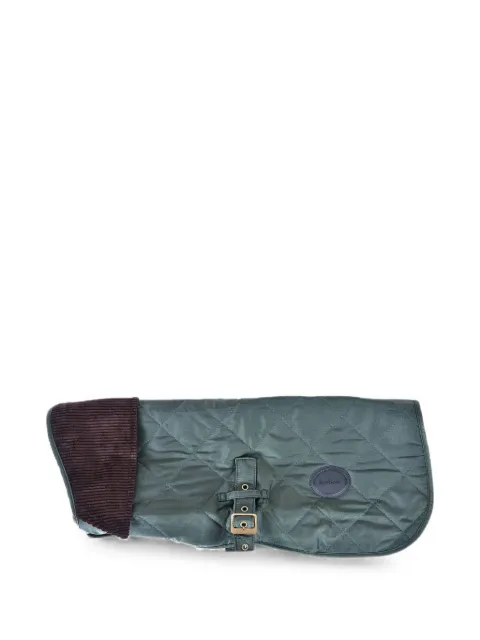 Barbour quilted corduroy-collar dog coat