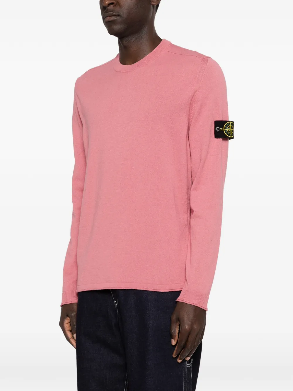 Stone Island クルーネック セーター | ピンク | FARFETCH JP