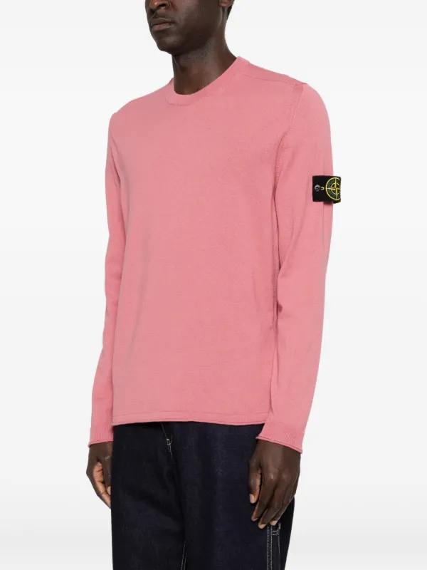 Stone Island クルーネック セーター | ピンク | FARFETCH JP