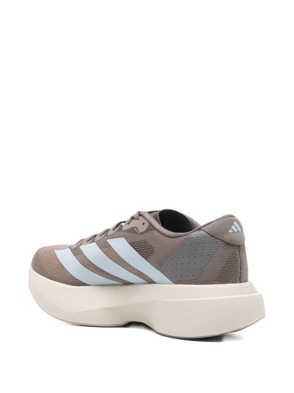 adidas Adizero Evo gestreepte sneakers met vlakken Grijs