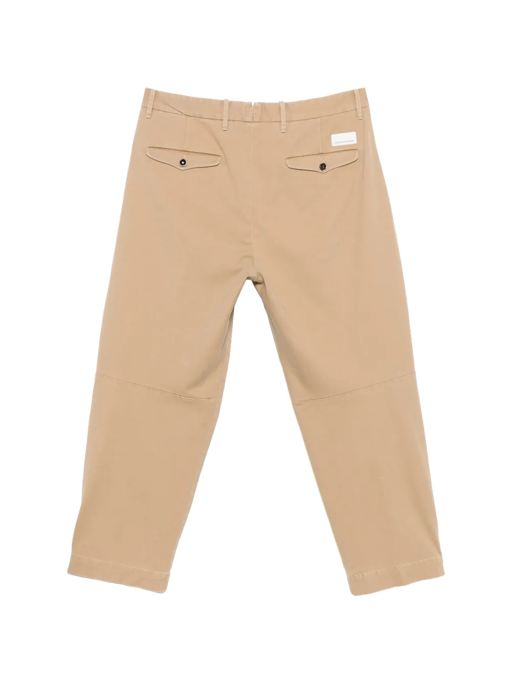 Nine In The Morning Plooibroek met toelopende pijpen Beige