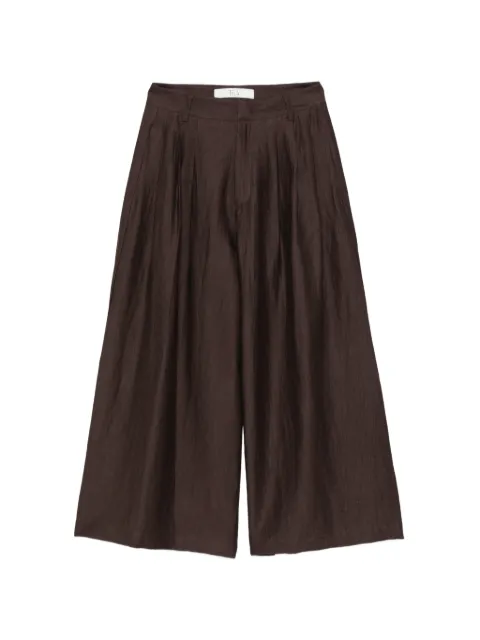 Tela Cookie pleated wide trousers