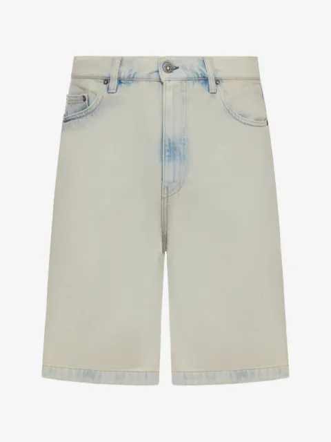 Golden Goose short en jean à coupe cinq poches