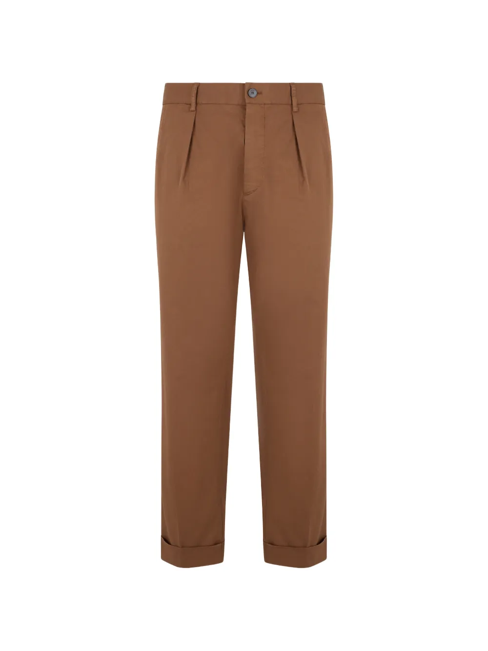 slowear pleated trousers - Marrone