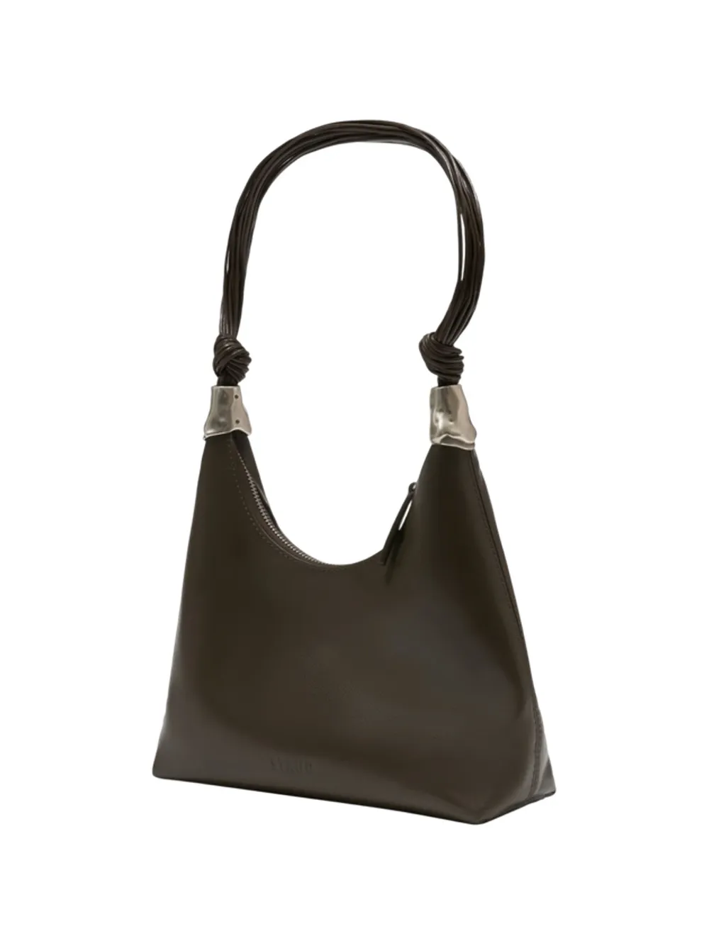 STAUD Cuff schoudertas met handgreep Bruin