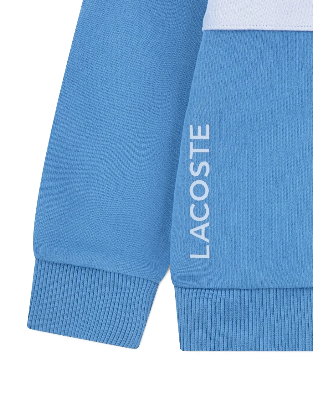  Lacoste Kids Logo Appliqué Sweatshirt - Blue 