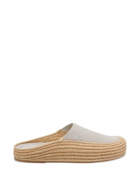 Paloma Barceló Deba Sabot round-toe mules