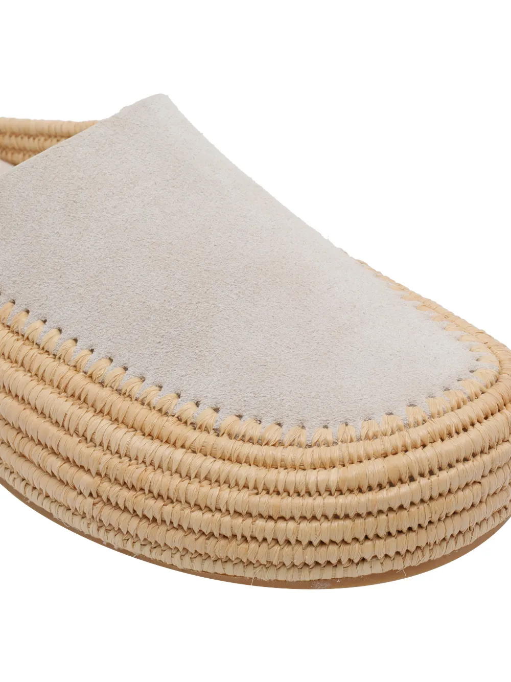 Paloma Barceló Deba Sabot muiltjes met ronde neus Beige