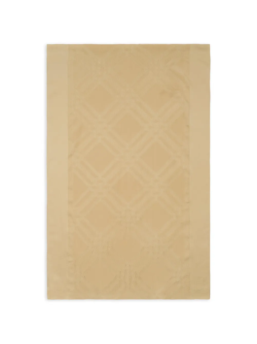 Burberry Geruite zijden sjaal Beige