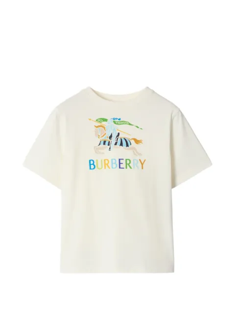 Burberry Kids multicolour EKD cotton T-shirt