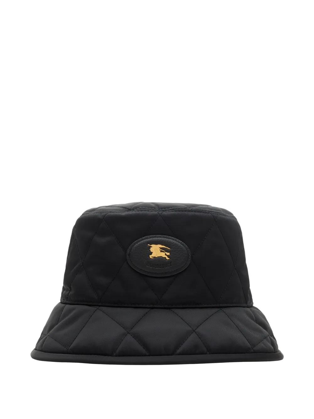 Burberry quilted Horseshoe bucket hat - Nero
