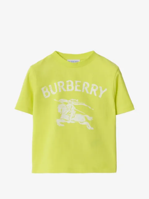 Burberry Kids EKD stretch cotton T-shirt
