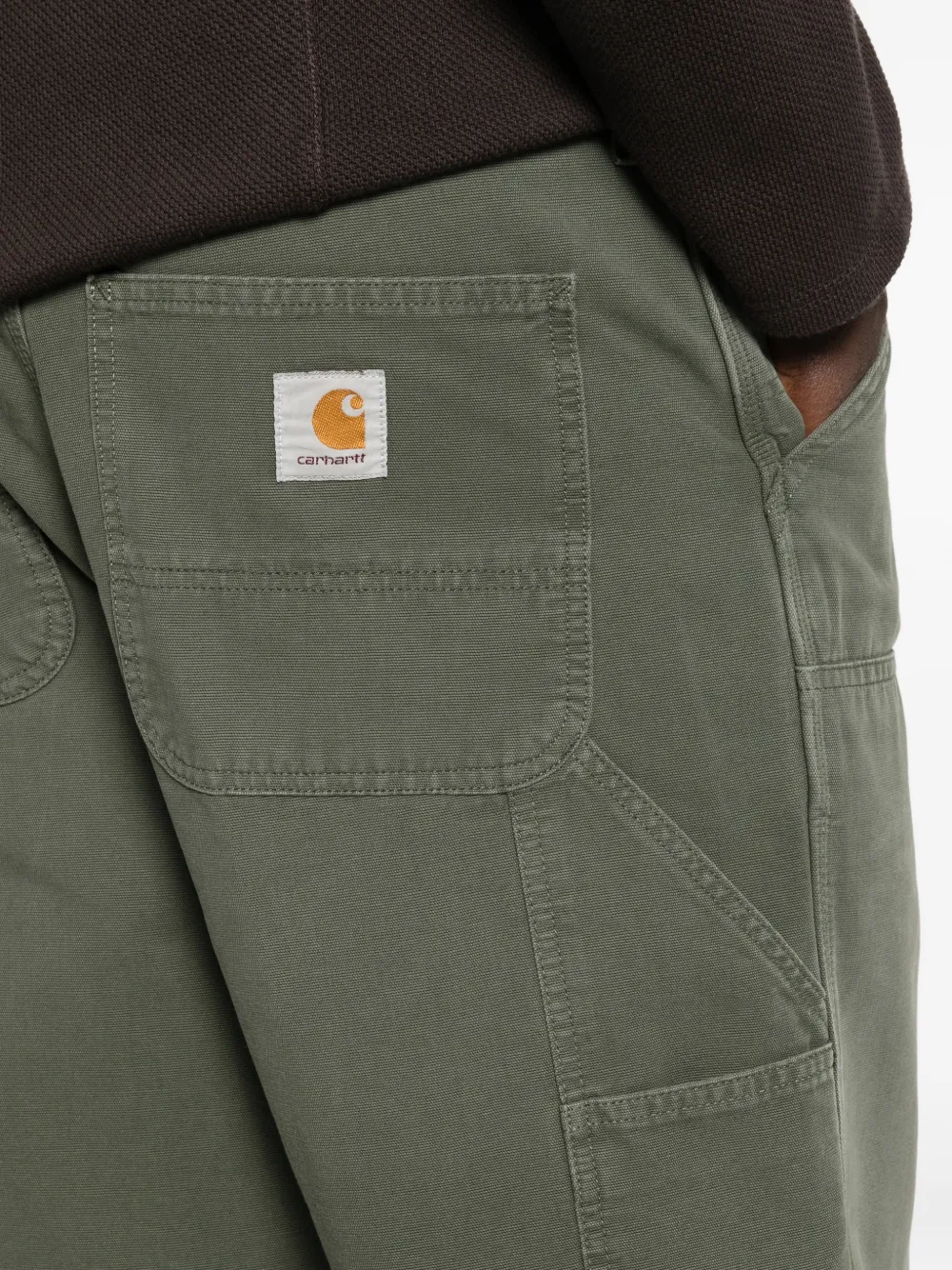 Carhartt WIP Double Knee cargo shorts Groen