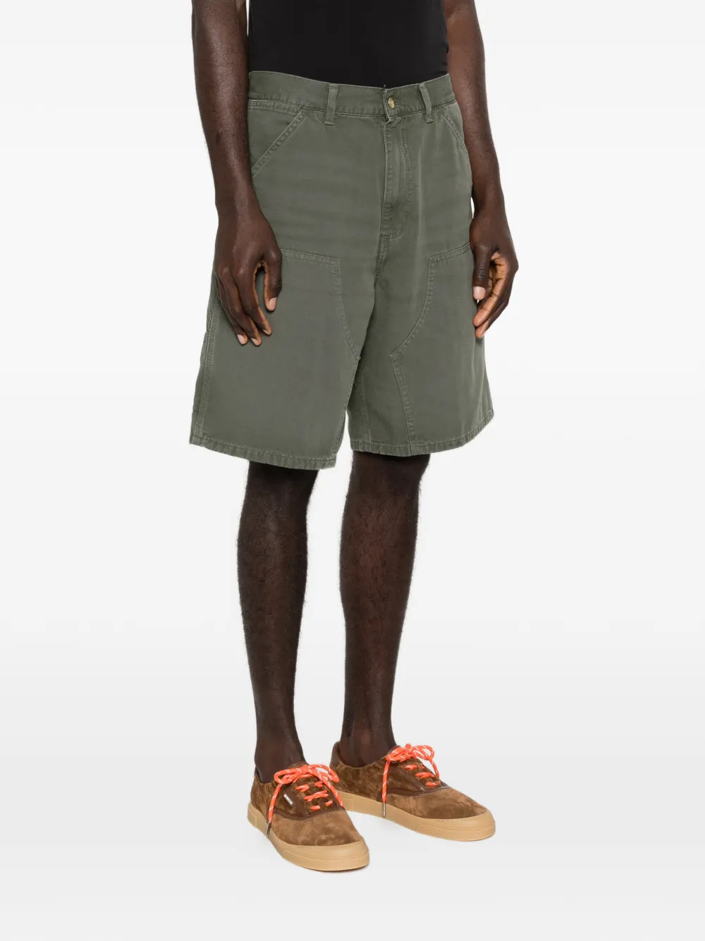 Carhartt WIP Double Knee cargo shorts Groen