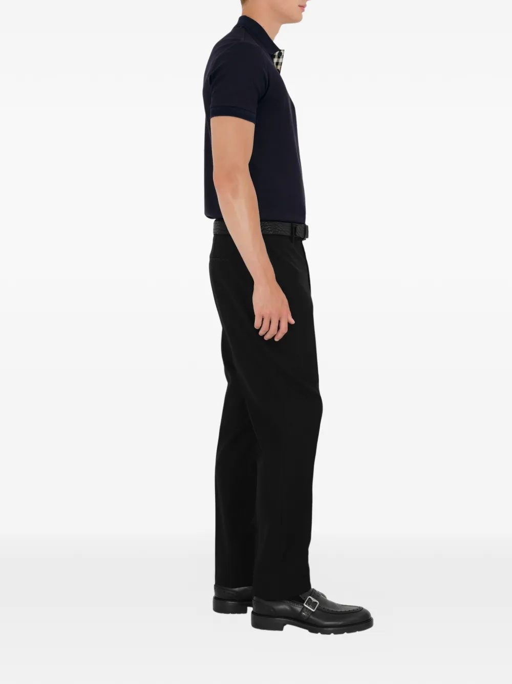 Burberry Katoenen poloshirt Blauw