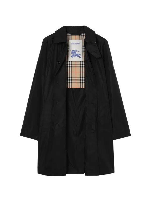 Burberry Nylon Ridgewood Car coat​ | Black | FARFETCH ZA