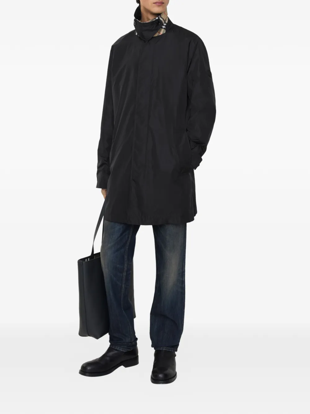 nylon Ridgewood car coat
