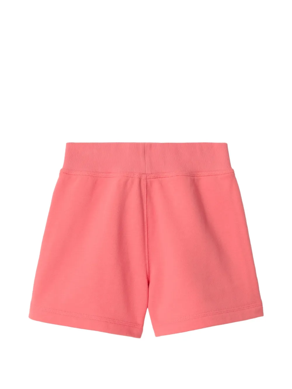 Burberry Kids Katoenen shorts met geruite afwerking Roze