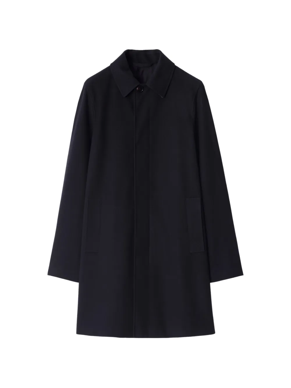 Burberry mid-length cashmere car coat - Blue
