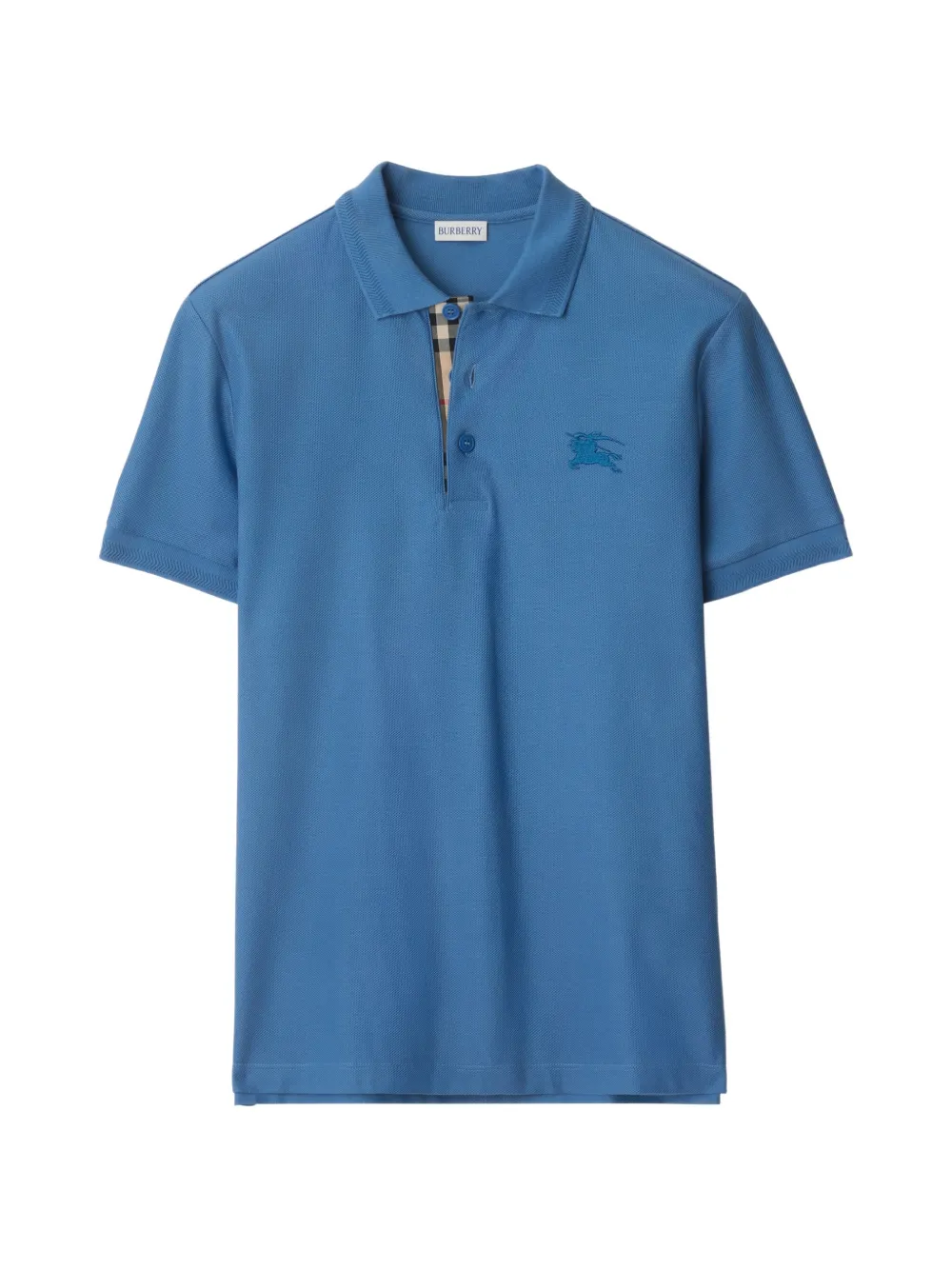 Burberry cotton polo shirt - Blu
