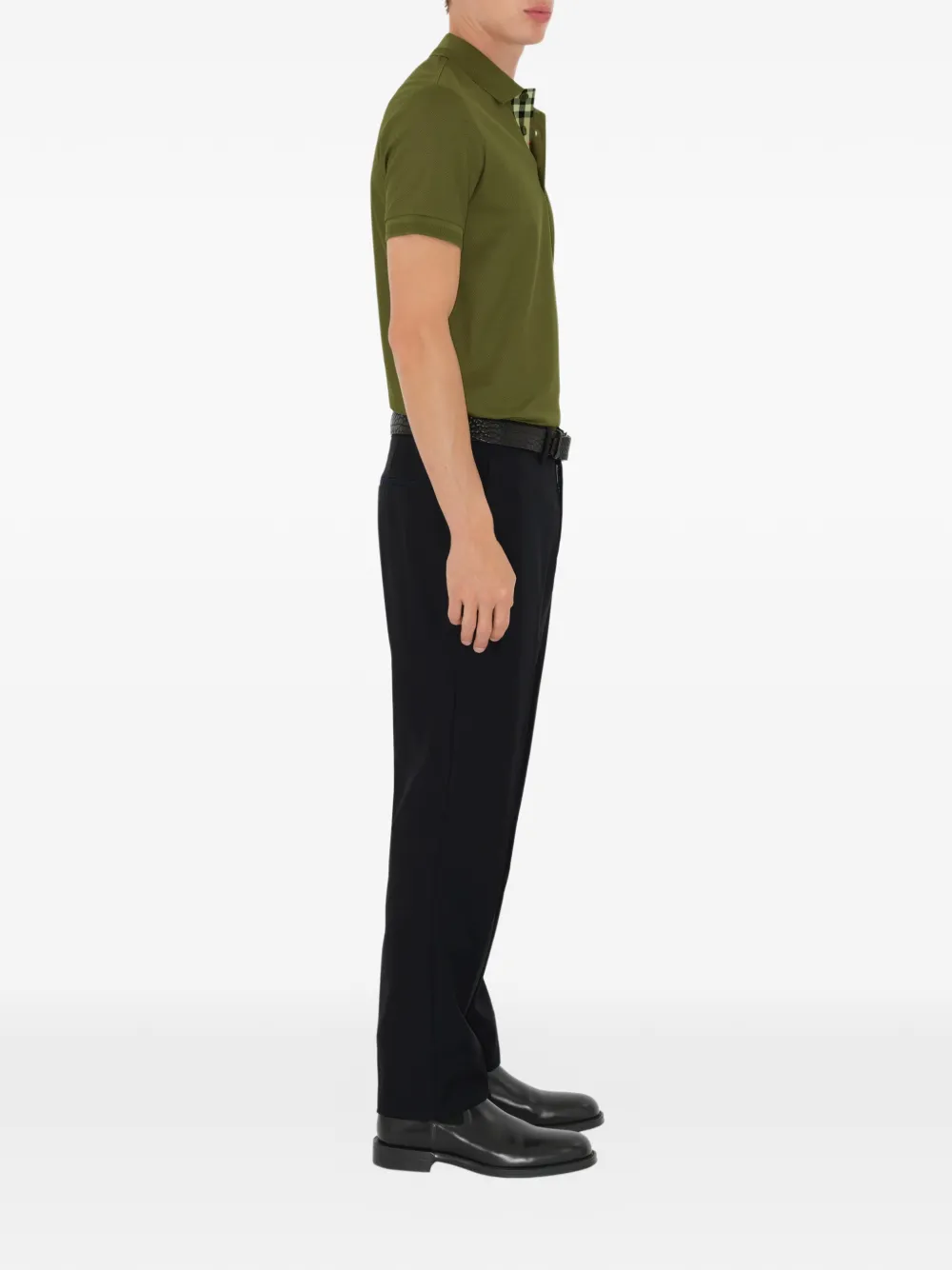Burberry Katoenen poloshirt Groen