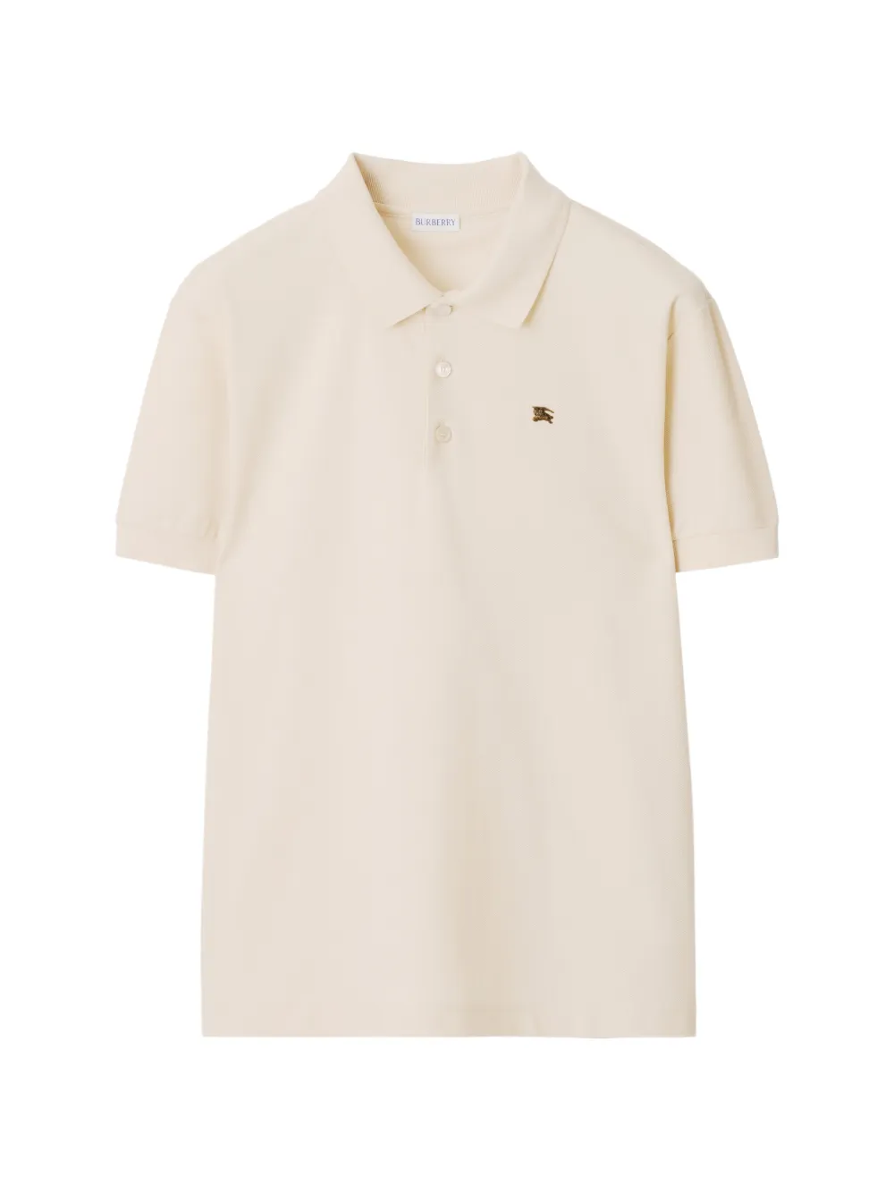 Burberry metal EKD cotton polo shirt - Toni neutri