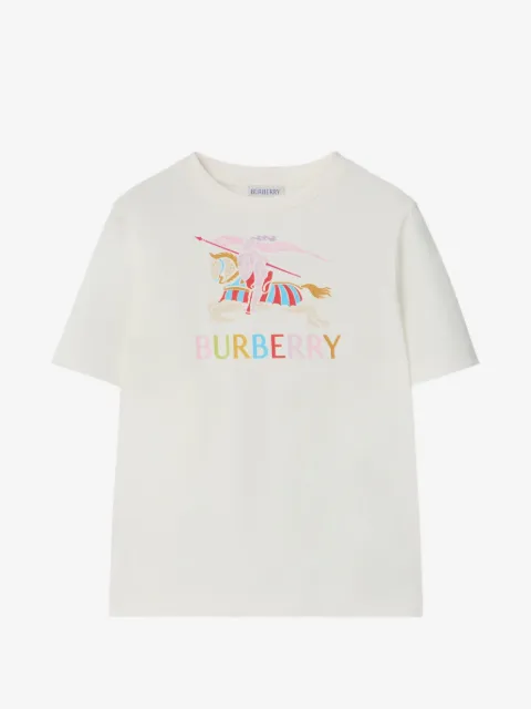 Burberry Kids multicolour EKD cotton T-shirt