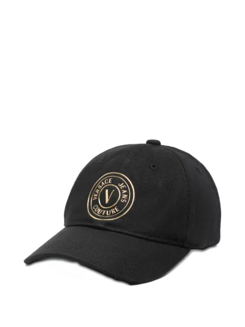 Versace Jeans Couture rubberized-logo baseball cap