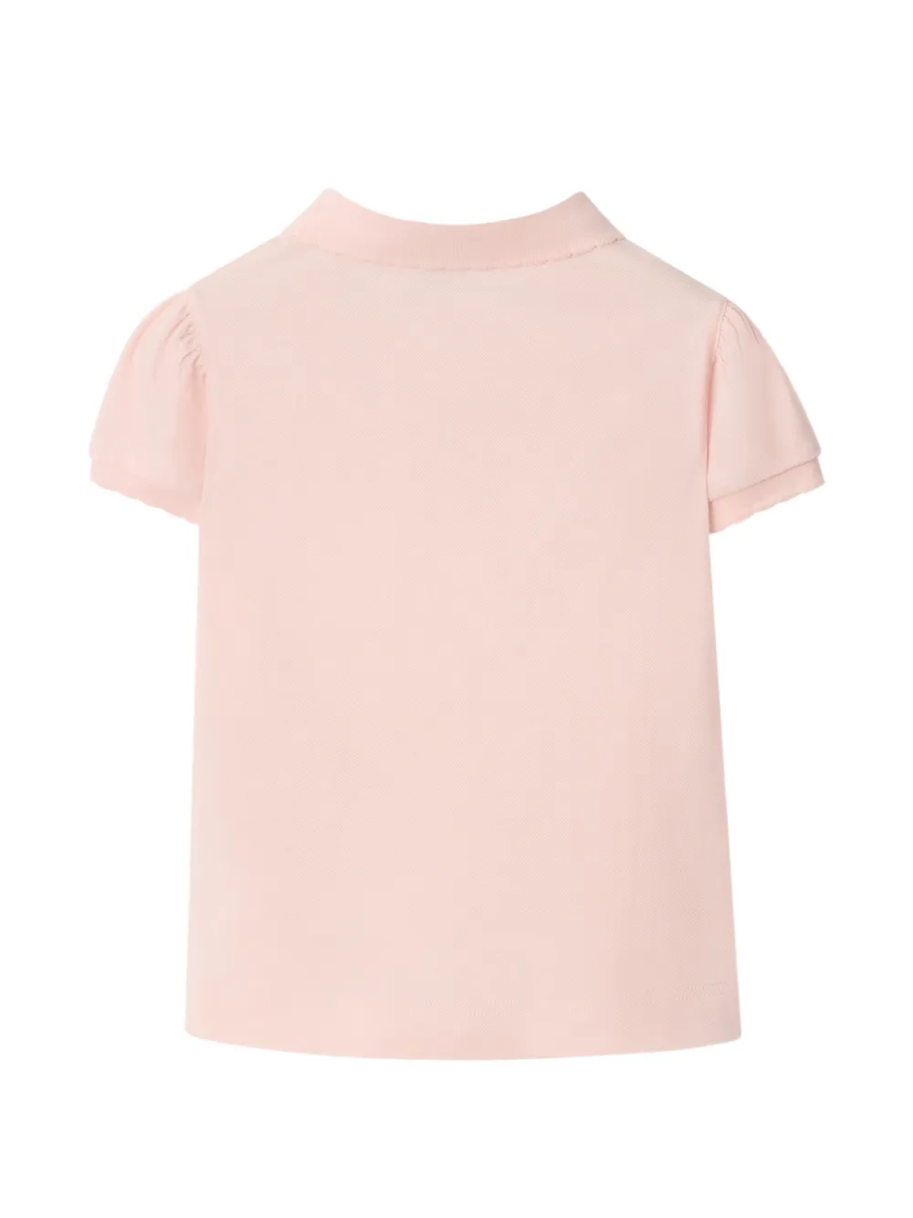 Burberry Kids Katoenen poloshirt Roze