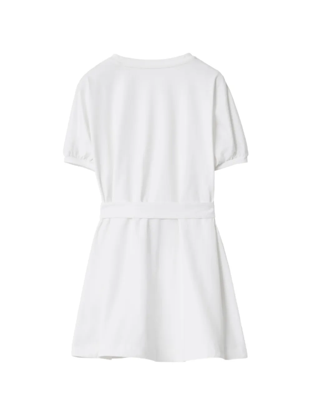 Burberry Kids Jurk met geruite afwerking Wit