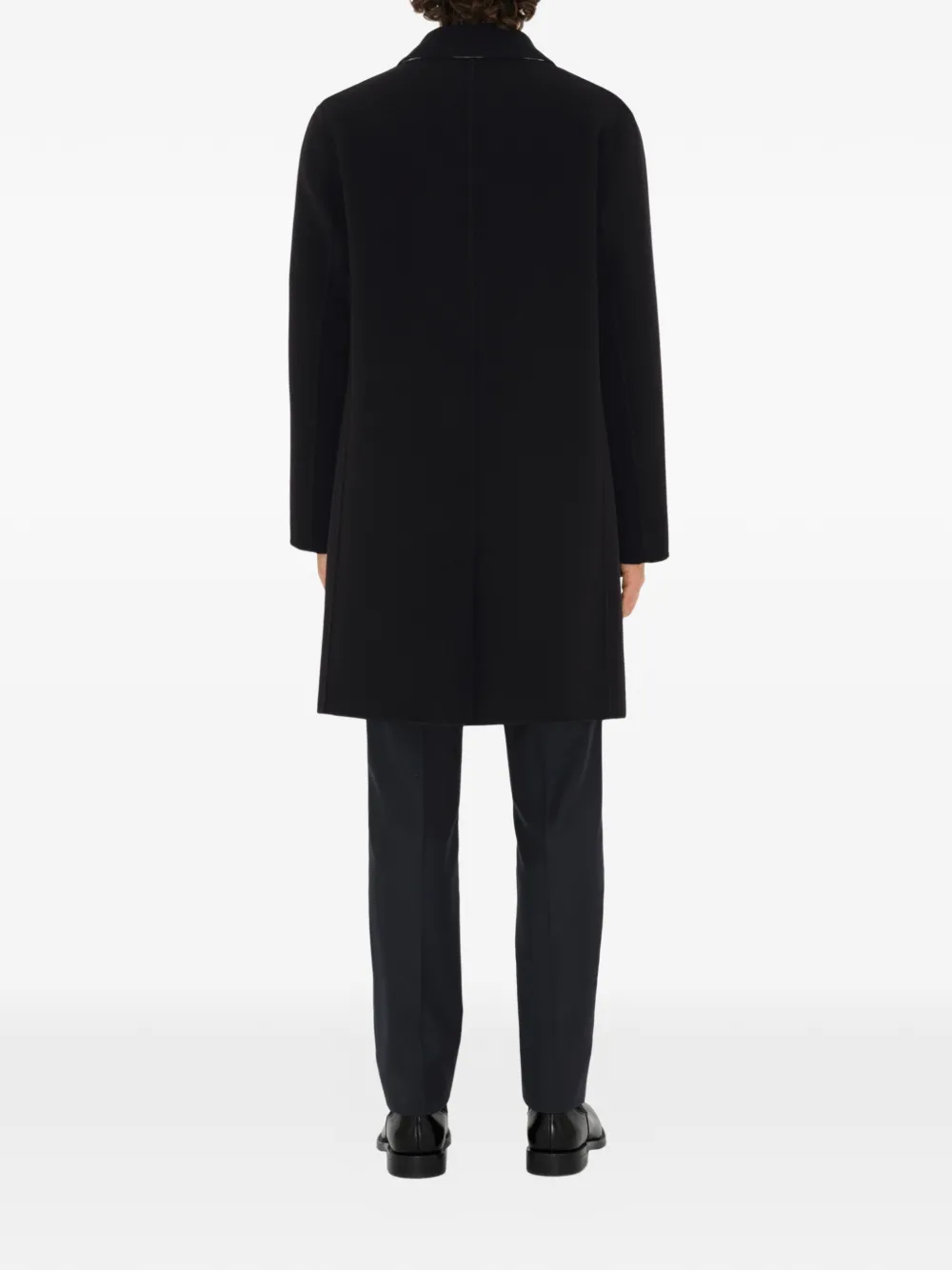 Burberry Wollen jas Zwart