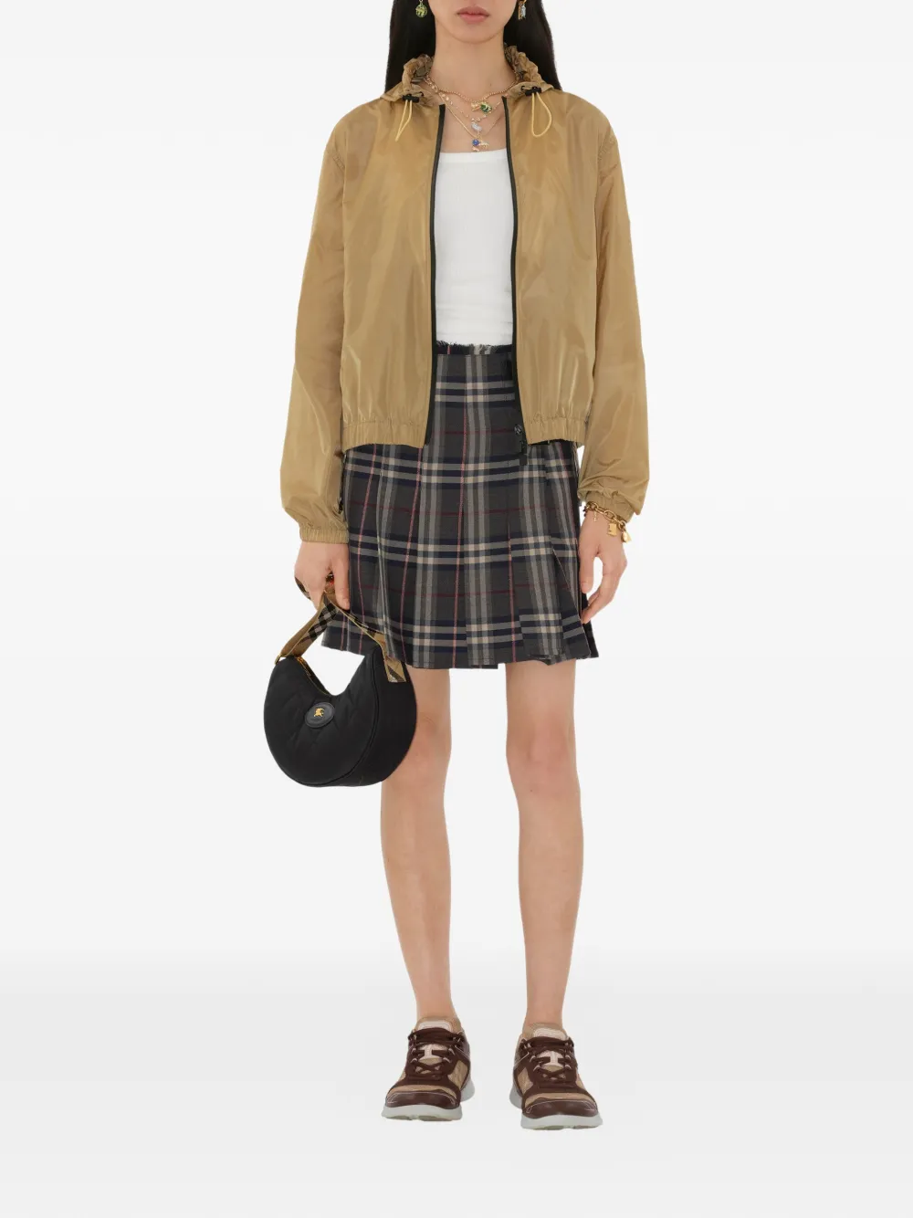 Burberry Horseshoe crossbodytas Zwart
