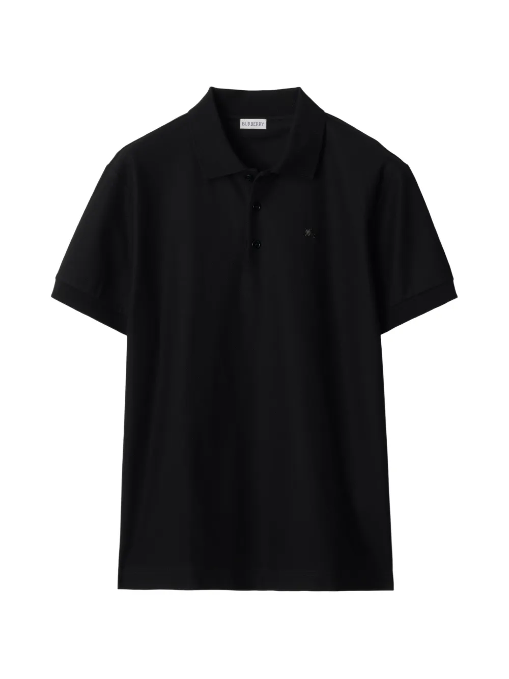 Burberry metal EKD cotton polo shirt - Nero